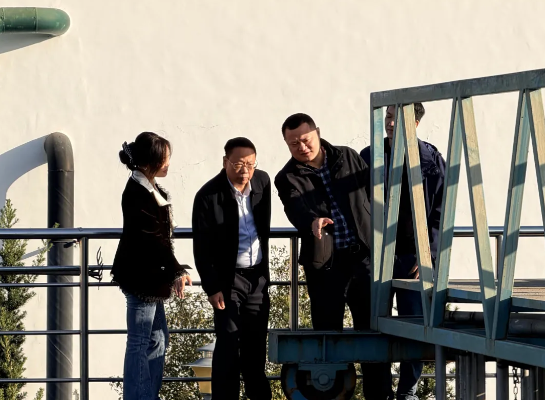 湘潭城发集团实地调研供水与污水处理工作